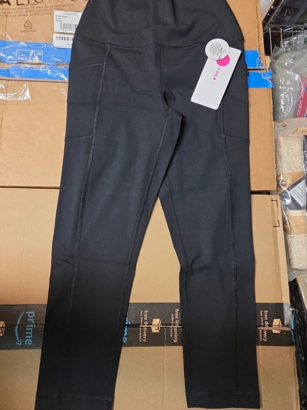 Yogalicious Women's Black Performance Joggers